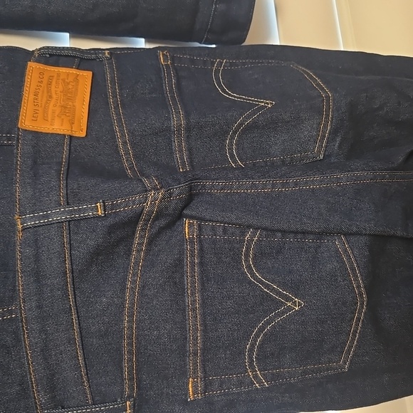 Levi's Dark Blue Denim Jumpsuit - Picture 11 of 15